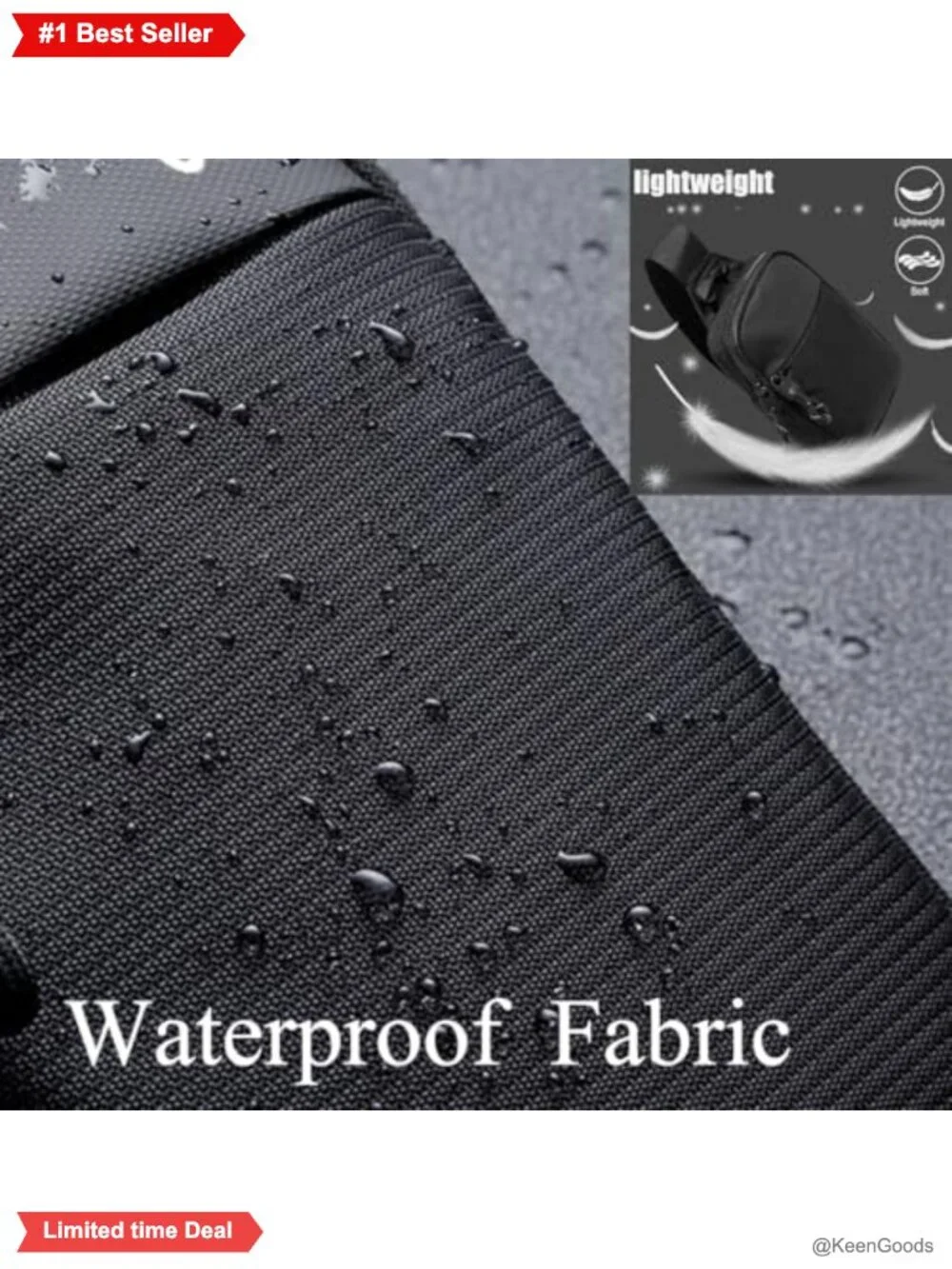 Mini Sling Bag Crossbody Waterproof Lightweight Phone Chest Daypack